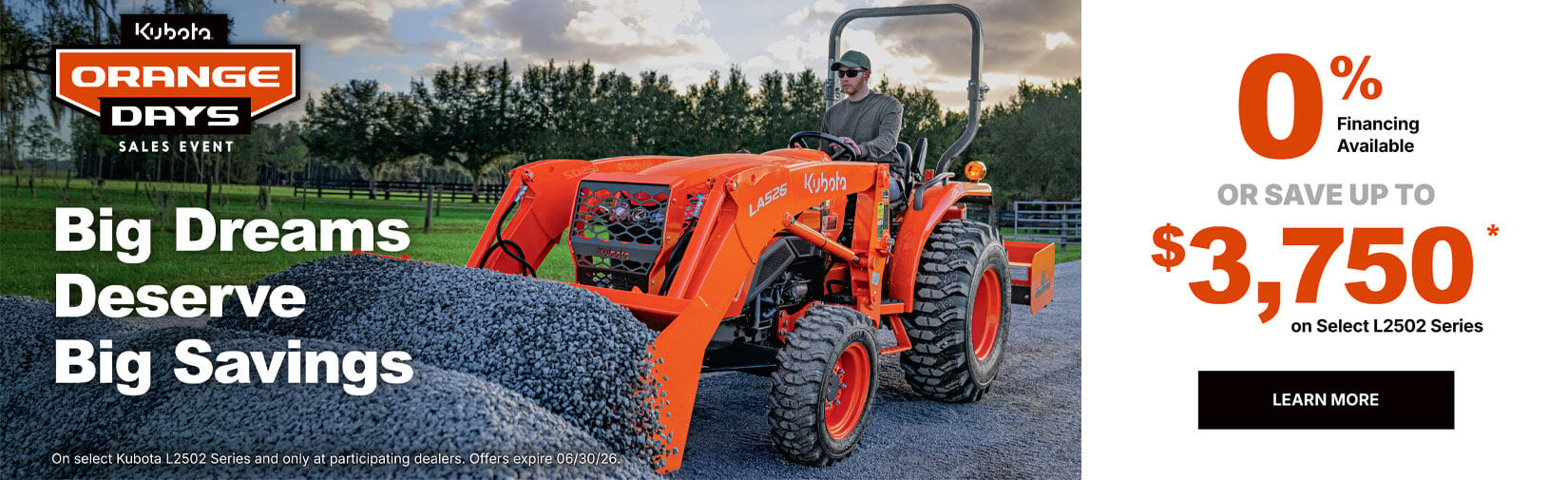 Kubota L2502 Series